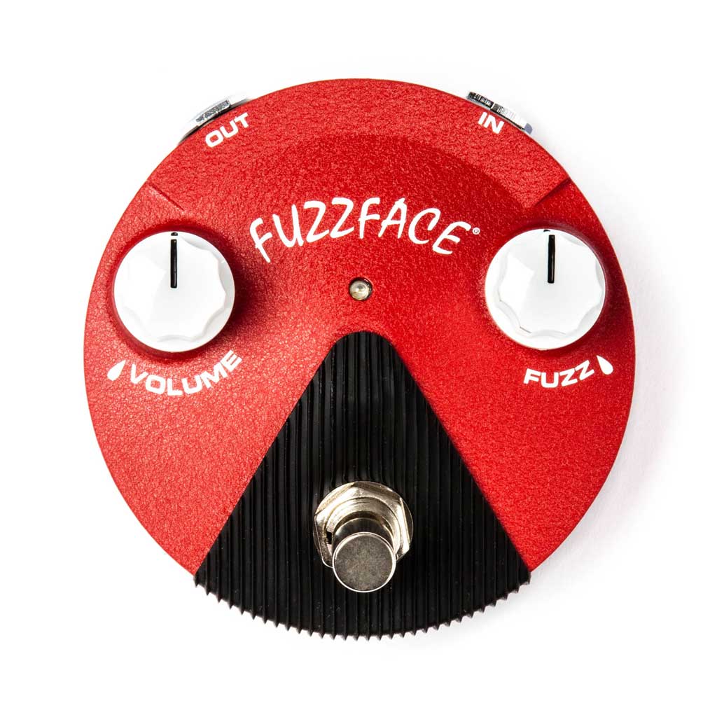 Dunlop FFM6 Band of Gypsys Fuzz Face Mini Pedal, Red