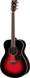 Yamaha FS830 Dark Sun Red Acoustic Guitar
