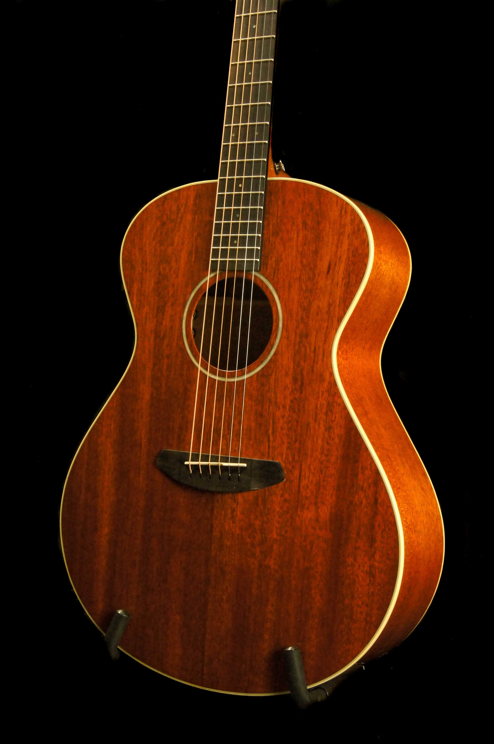 Breedlove Frontier Concerto All Solid Mahogany Acoustic Electric Guitar - Includes Case