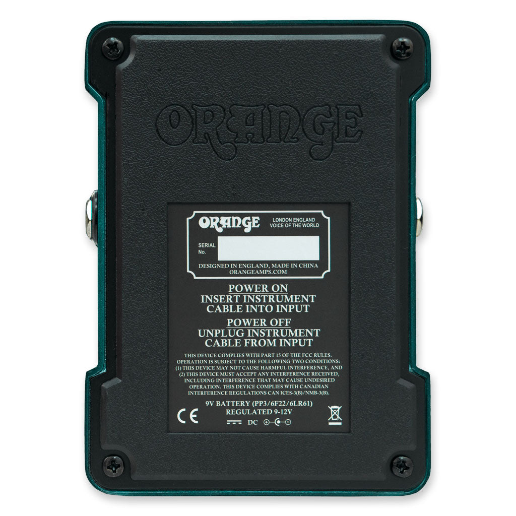 Orange Fur Coat Fuzz Pedal