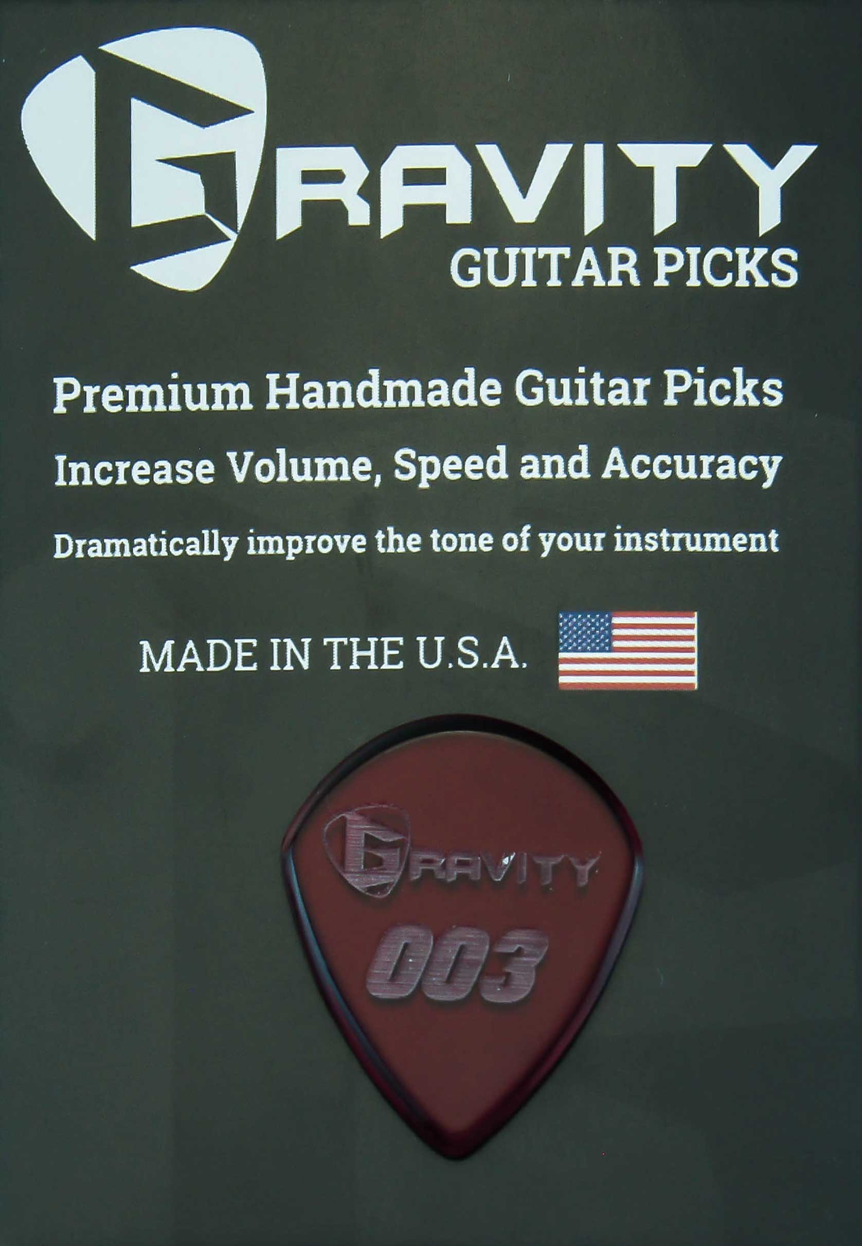 Gravity Picks 003 Jazz - 1.5 mm Regular Polished