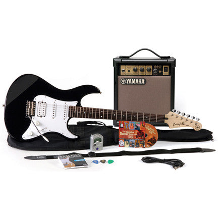 Yamaha GIGMAKEREGBLACK Black GigMaker Electric Guitar Pack