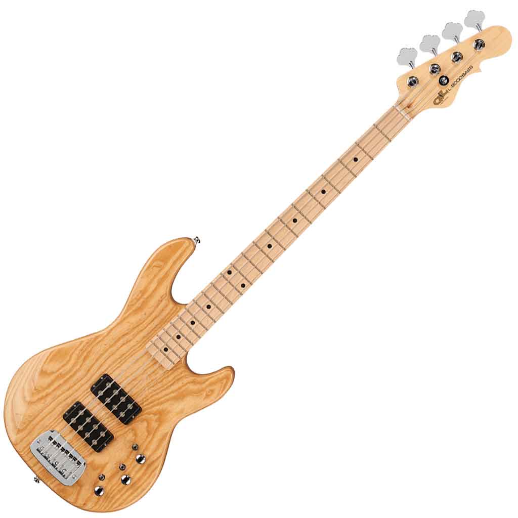 G&L Tribute Series L-2000 4 String Bass Guitar - Natural