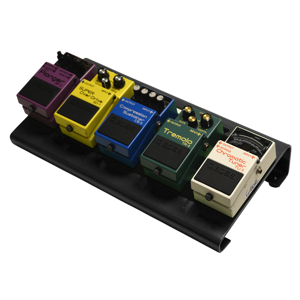 Gator GPB-LAK-1 Small Aluminum Pedal Board with Carrying Case in Black