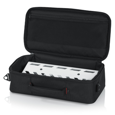 Gator GPB-LAK-WH Small Aluminum Pedal Board with Carrying Case in White