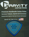 Gravity Picks Sunrise - 2.0mm Standard Polished w/Multi-hole Grip