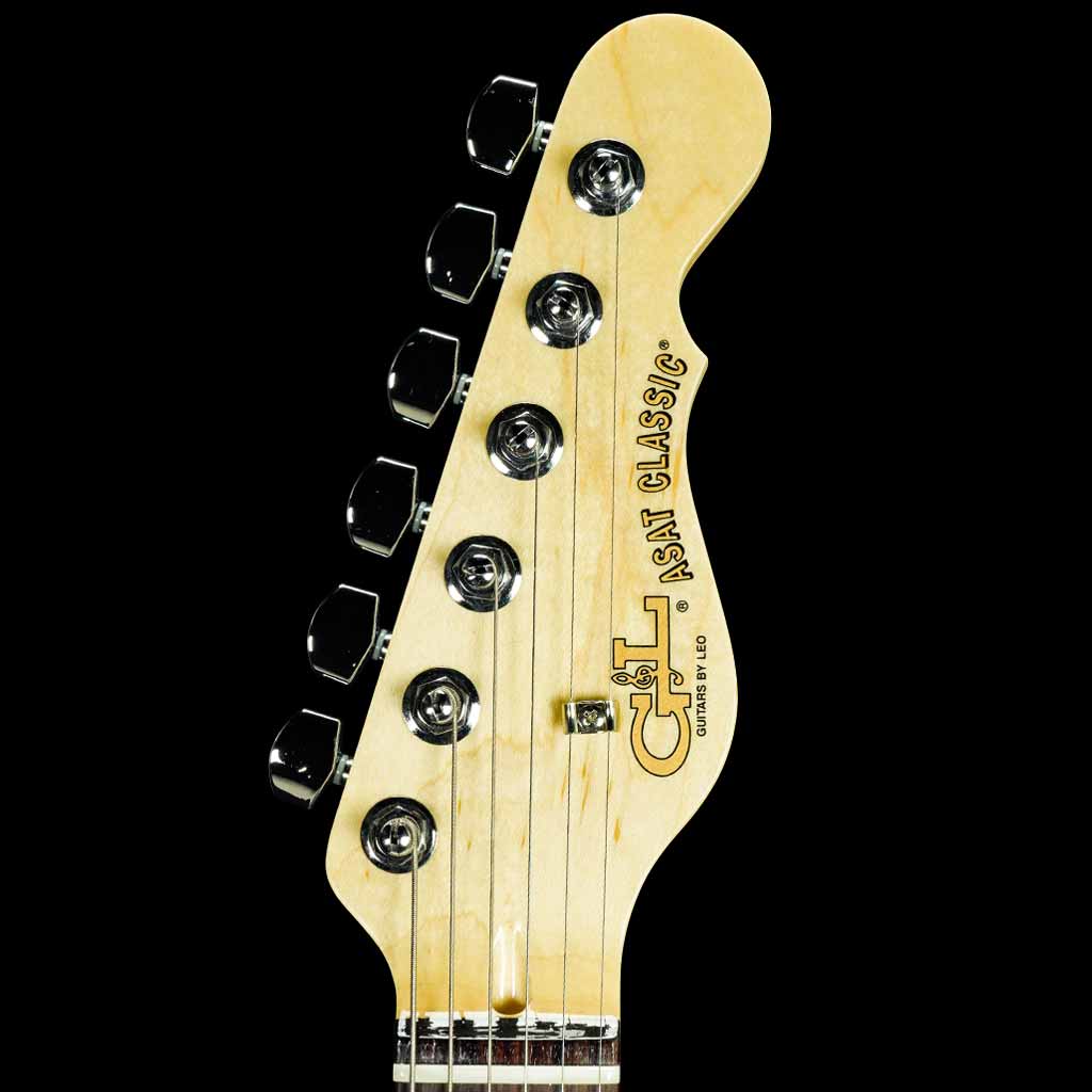 G&L USA ASAT Classic Alnico Electric Guitar - Silver Metallic Frost