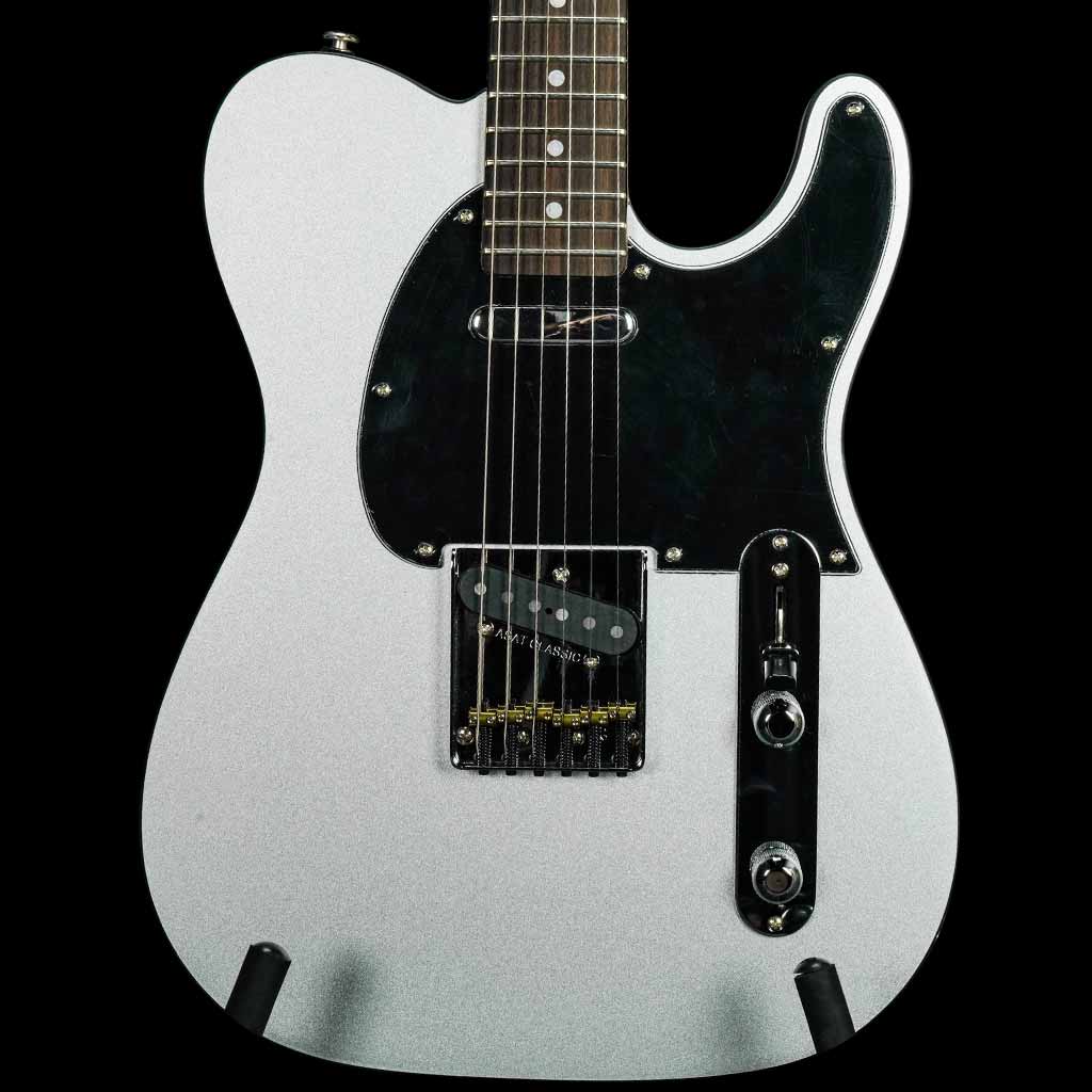 G&L USA ASAT Classic Alnico Electric Guitar - Silver Metallic Frost