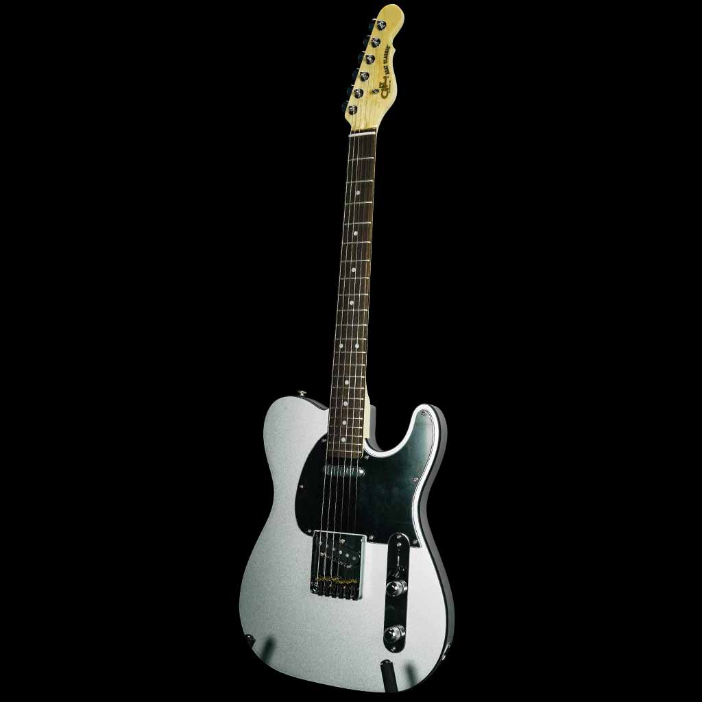 G&L USA ASAT Classic Alnico Electric Guitar - Silver Metallic Frost