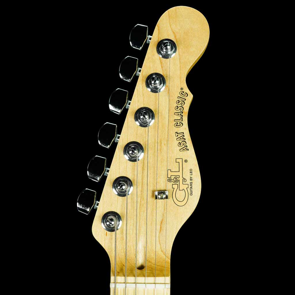 G&L USA ASAT Classic Bluesboy Electric Guitar in Old School Tobacco Burst over Swamp Ash Body with Maple Fretboard