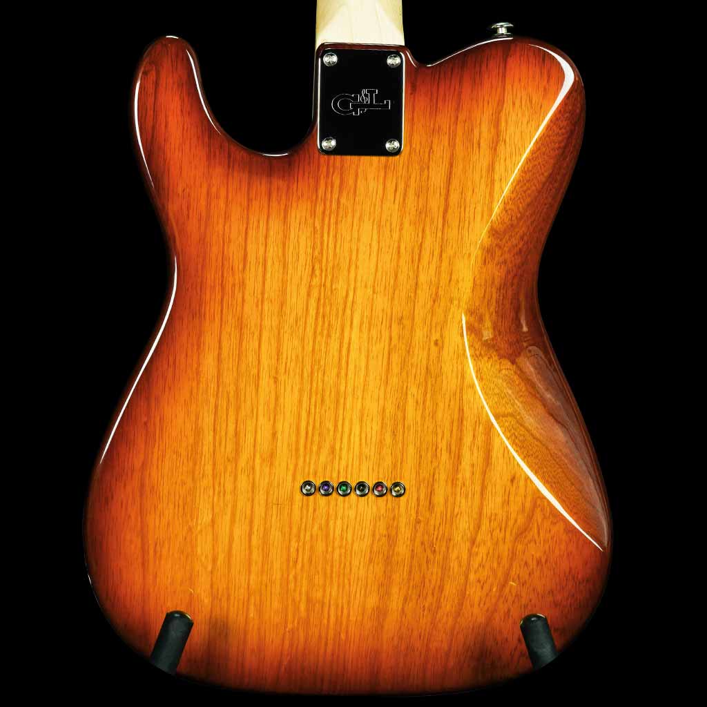 G&L USA ASAT Classic Bluesboy Electric Guitar in Old School Tobacco Burst over Swamp Ash Body with Maple Fretboard