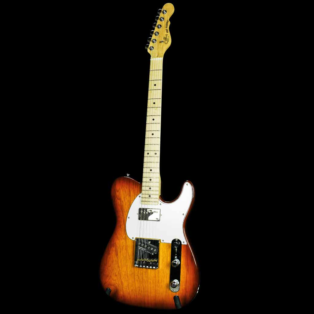 G&L USA ASAT Classic Bluesboy Electric Guitar in Old School Tobacco Burst over Swamp Ash Body with Maple Fretboard