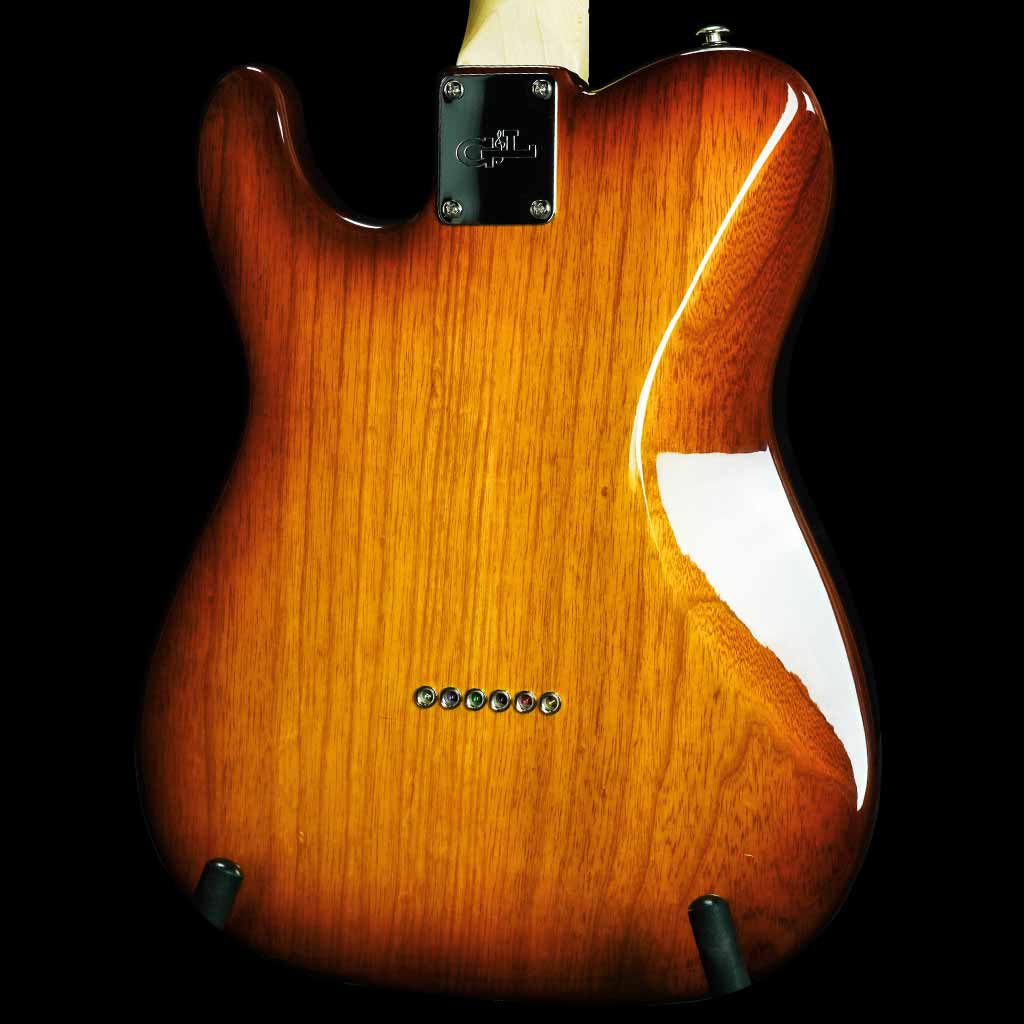 G&L USA ASAT Classic Bluesboy Electric Guitar in Old School Tobacco Burst over Swamp Ash Body with Maple Fretboard