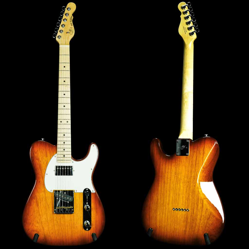 G&L USA ASAT Classic Bluesboy Electric Guitar in Old School Tobacco Burst over Swamp Ash Body with Maple Fretboard