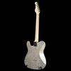 G&L USA ASAT Classic Bluesboy Electric Guitar in Silver Flake with Maple Fretboard Matching Painted Headstock and White Pickguard