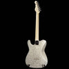 G&L USA ASAT Classic Bluesboy Electric Guitar in Silver Flake with Maple Fretboard Matching Painted Headstock and White Pickguard