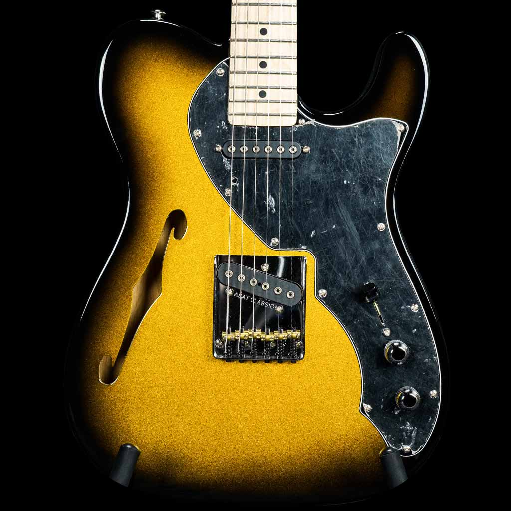 G&L Limited Run ASAT Classic Thinline Electric Guitar 2 Tone