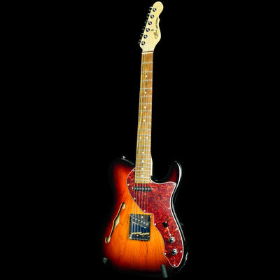G&L Limited Run ASAT Classic Thinline Electric Guitar - 3 Tone Sunburst