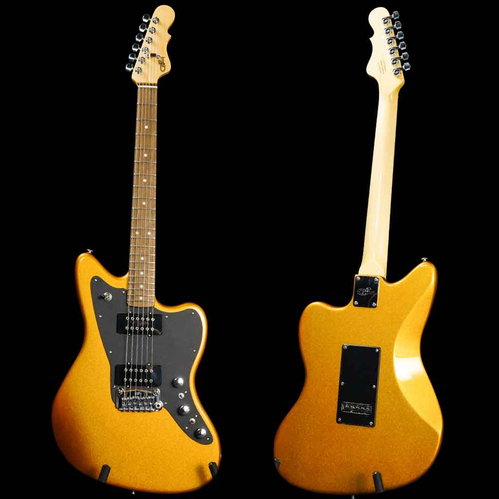 G&L CLF Research Doheny V12 Electric Guitar - Pharaoh Gold