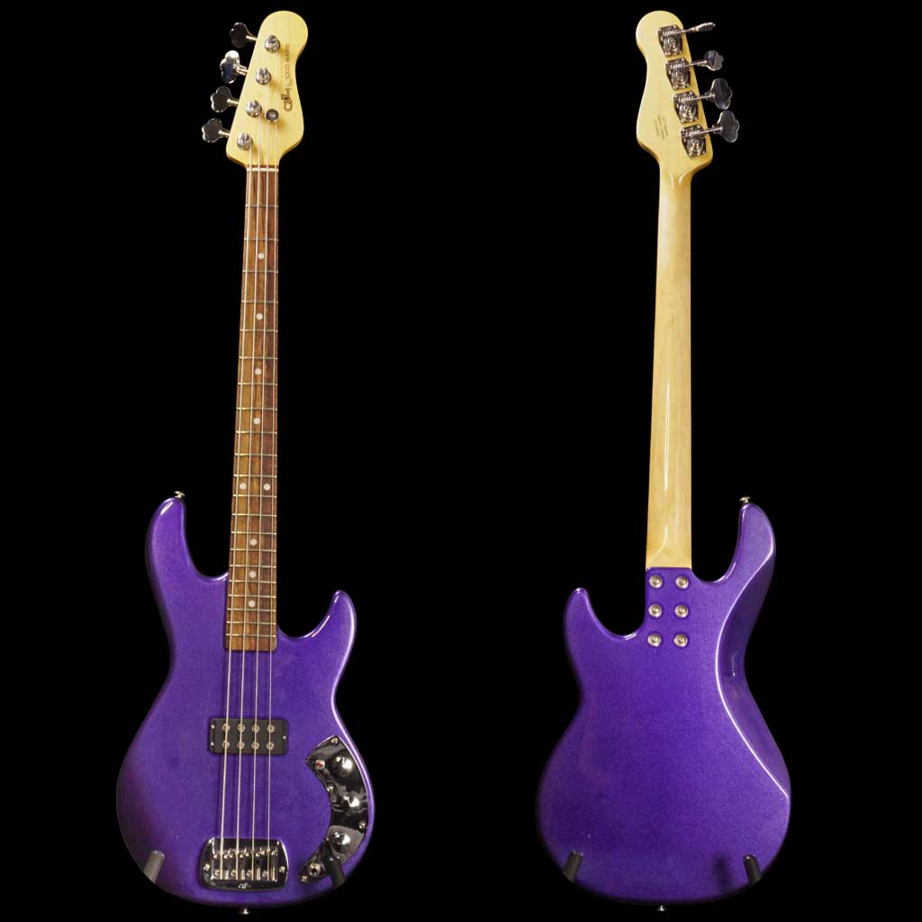 G&L CLF Research L-1000 Bass Guitar in Royal Purple