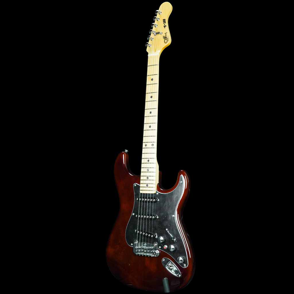 G&L CLF Research S-500 Electric Guitar - Mocha