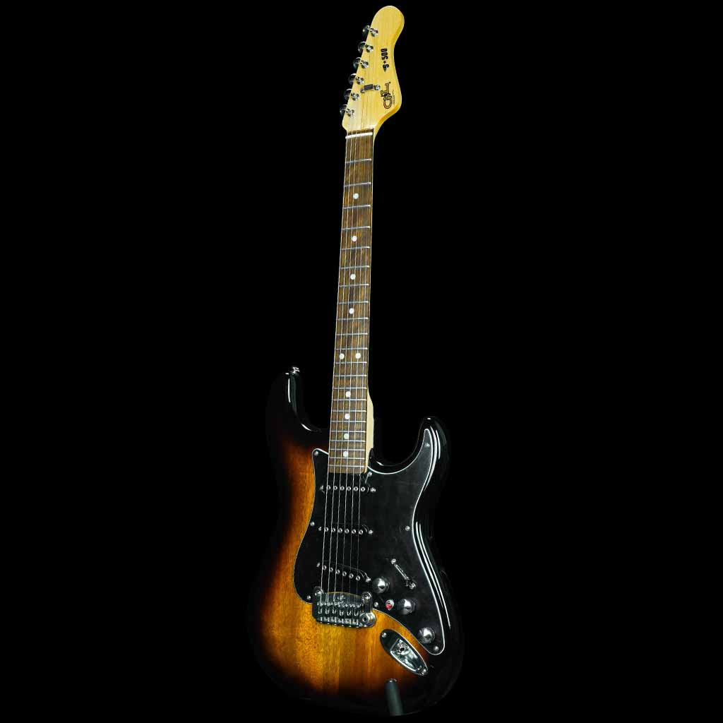 G&L CLF Research S-500 Electric Guitar - Tobacco Sunburst
