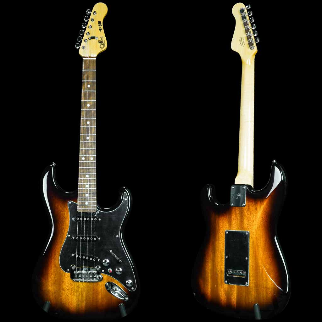 G&L CLF Research S-500 Electric Guitar - Tobacco Sunburst
