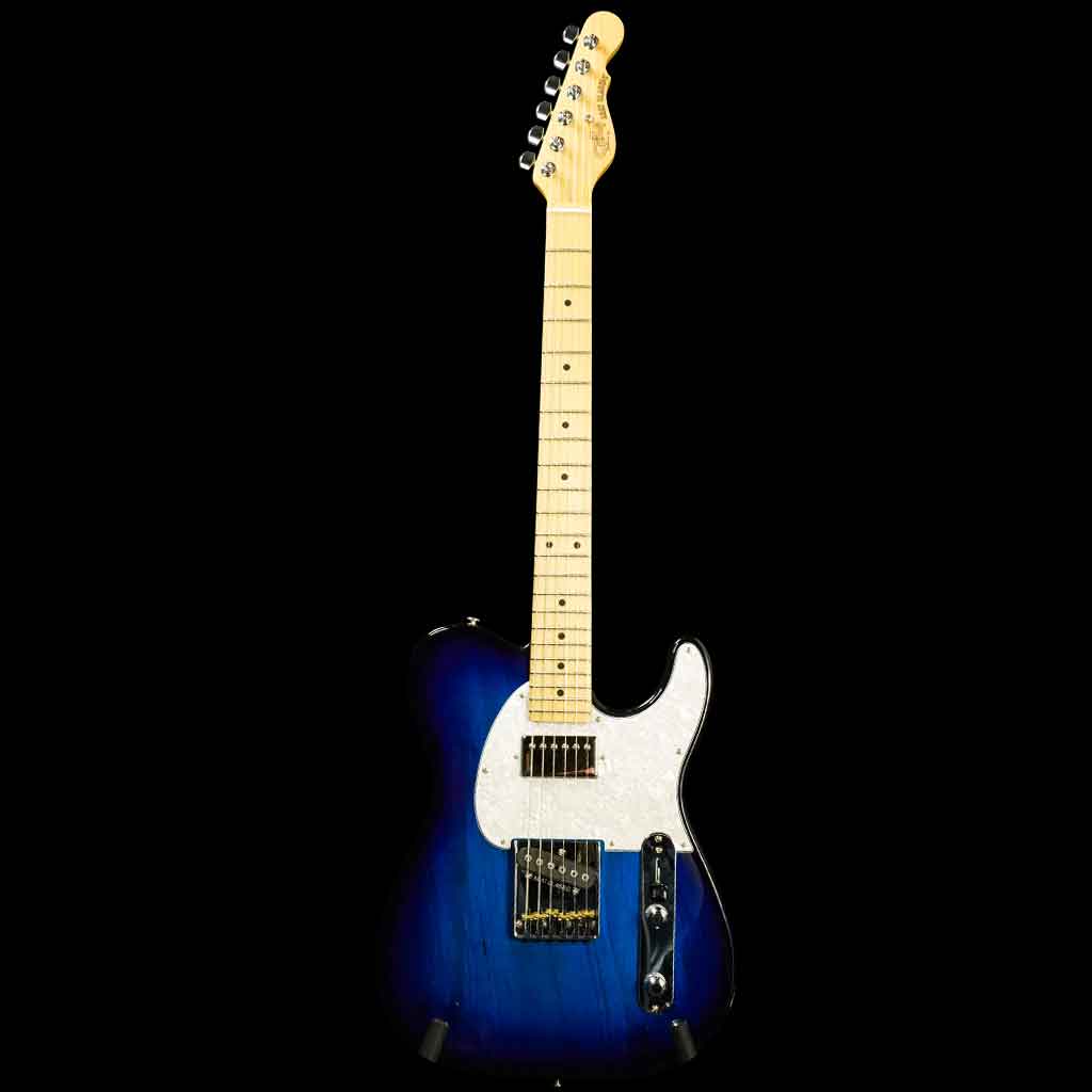 G&L Fullerton Deluxe ASAT Classic Bluesboy Electric Guitar - Blueburst