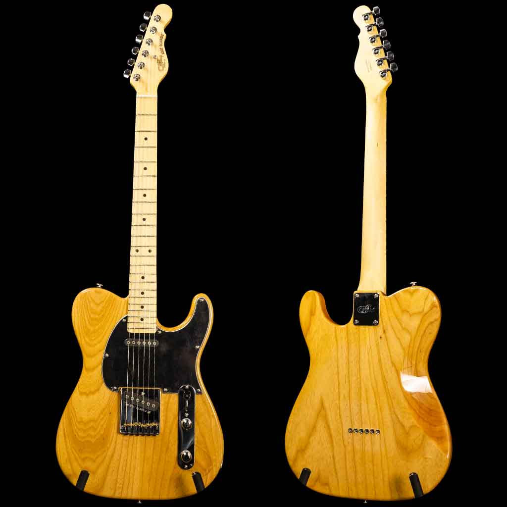 G&L Fullerton Deluxe ASAT Classic Electric Guitar - Vintage Natural