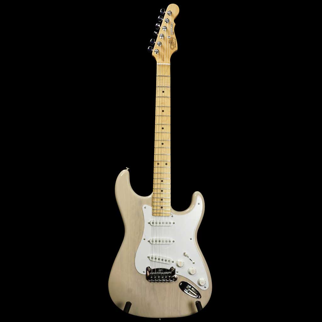 G&L Fullerton Deluxe Legacy Electric Guitar in Blonde