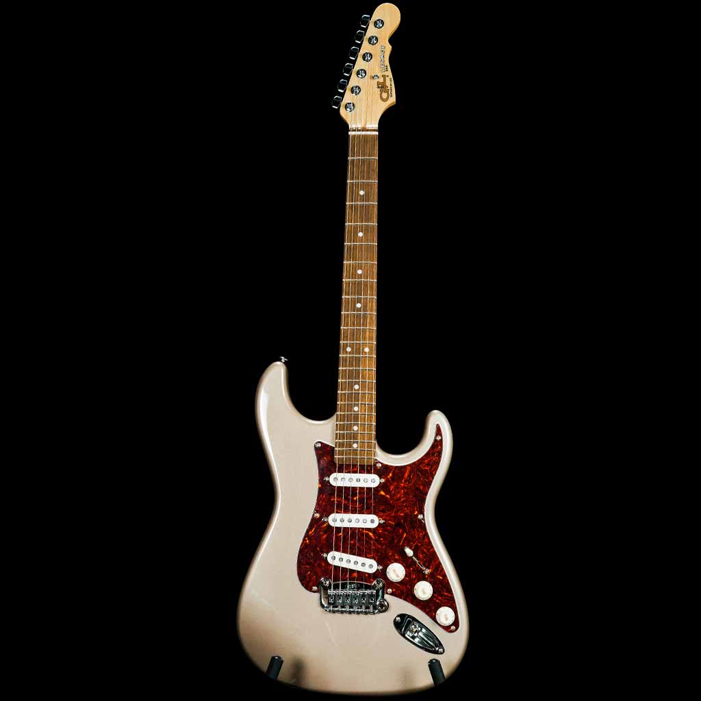 G&L Fullerton Deluxe Legacy - Shoreline Gold