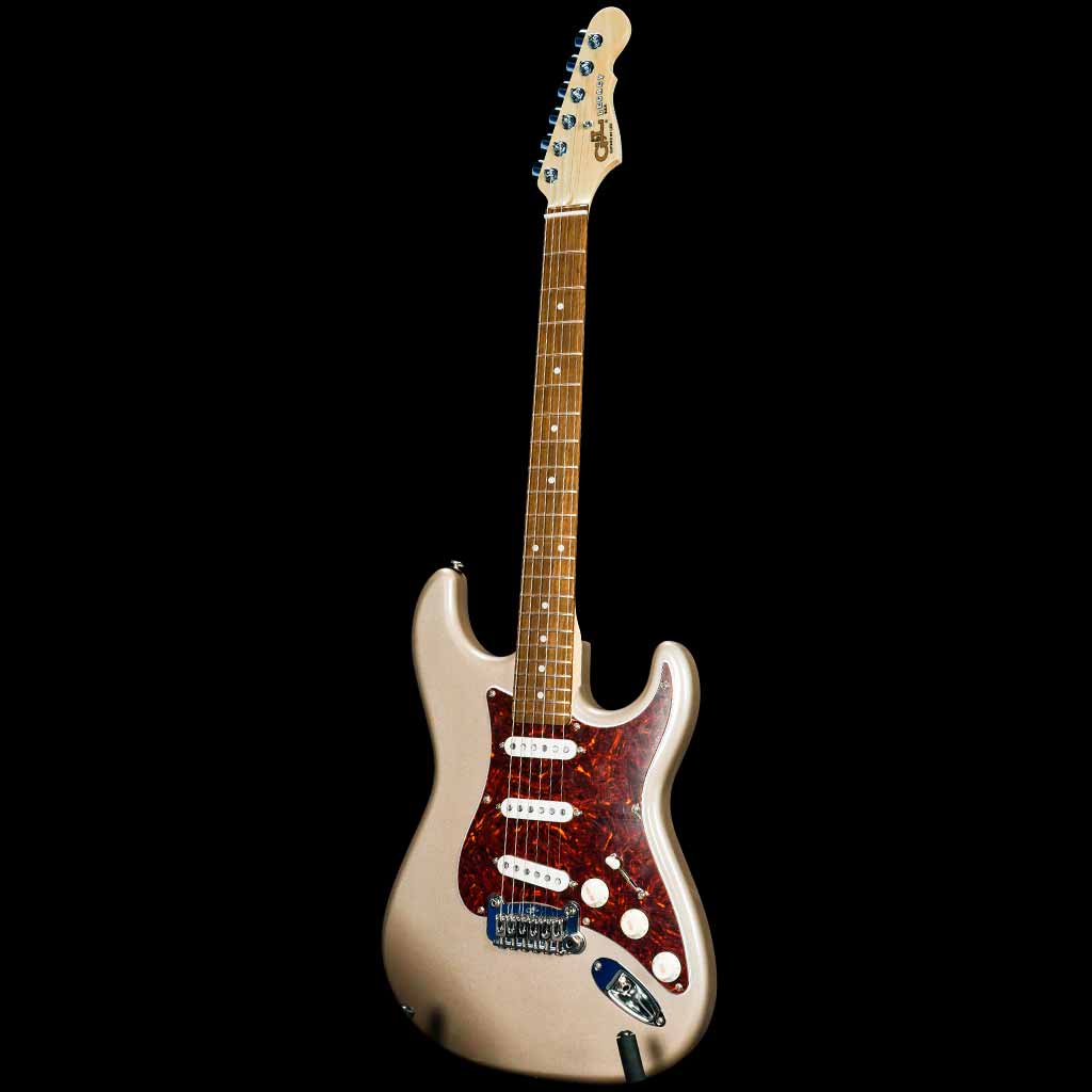 G&L Fullerton Deluxe Legacy - Shoreline Gold