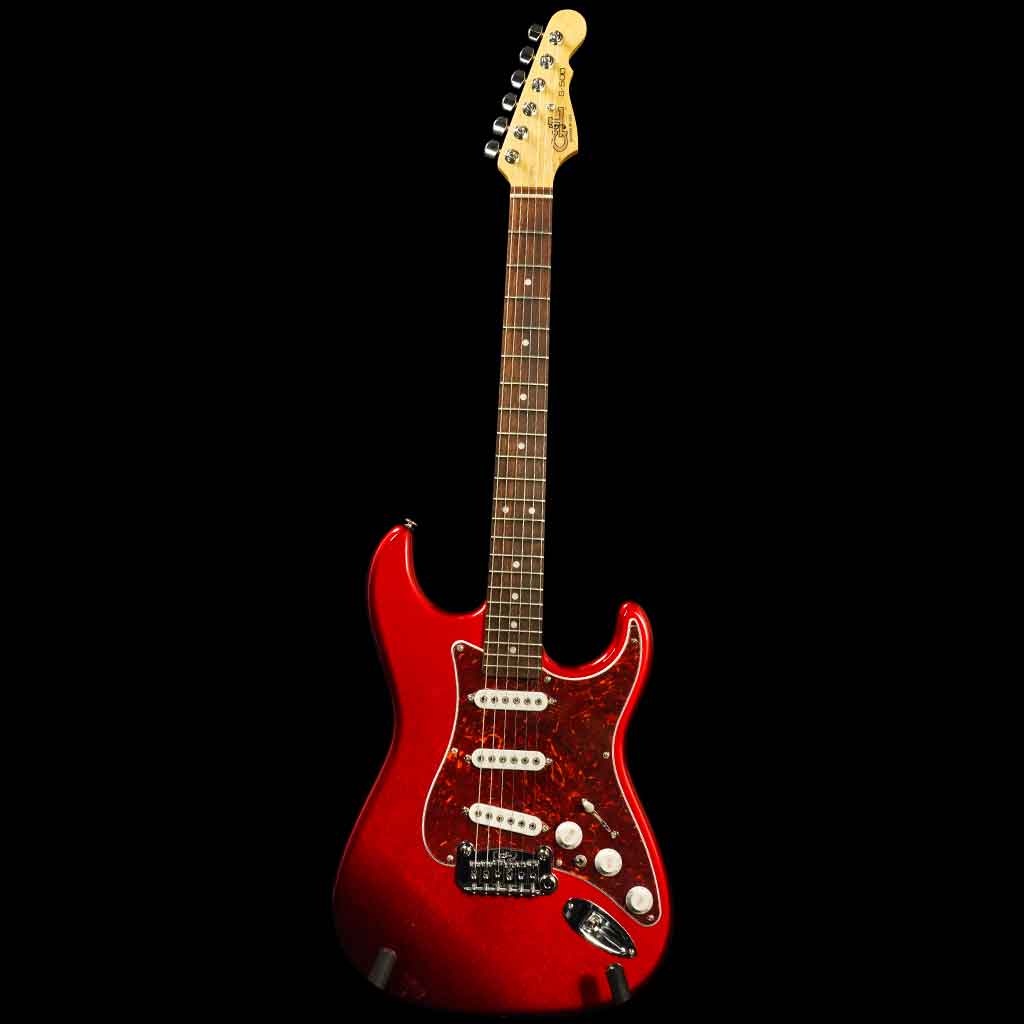 G&L Fullerton Deluxe S-500 - Candy Apple Red G&L