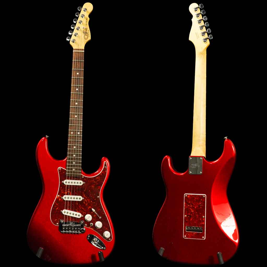 G&L Fullerton Deluxe S-500 - Candy Apple Red G&L Electric