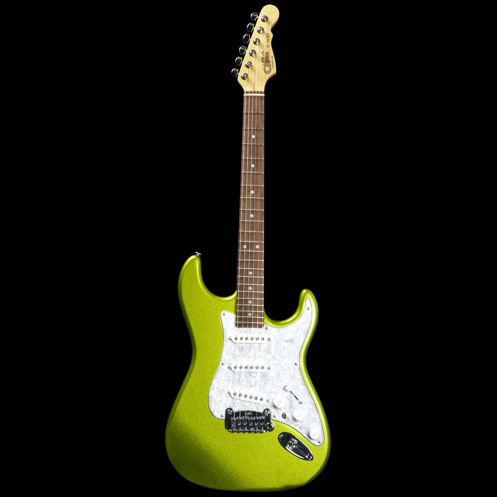 G&L Fullerton Deluxe S-500 - Margarita Metallic