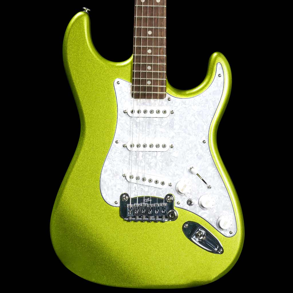 G&L Fullerton Deluxe S-500 - Margarita Metallic
