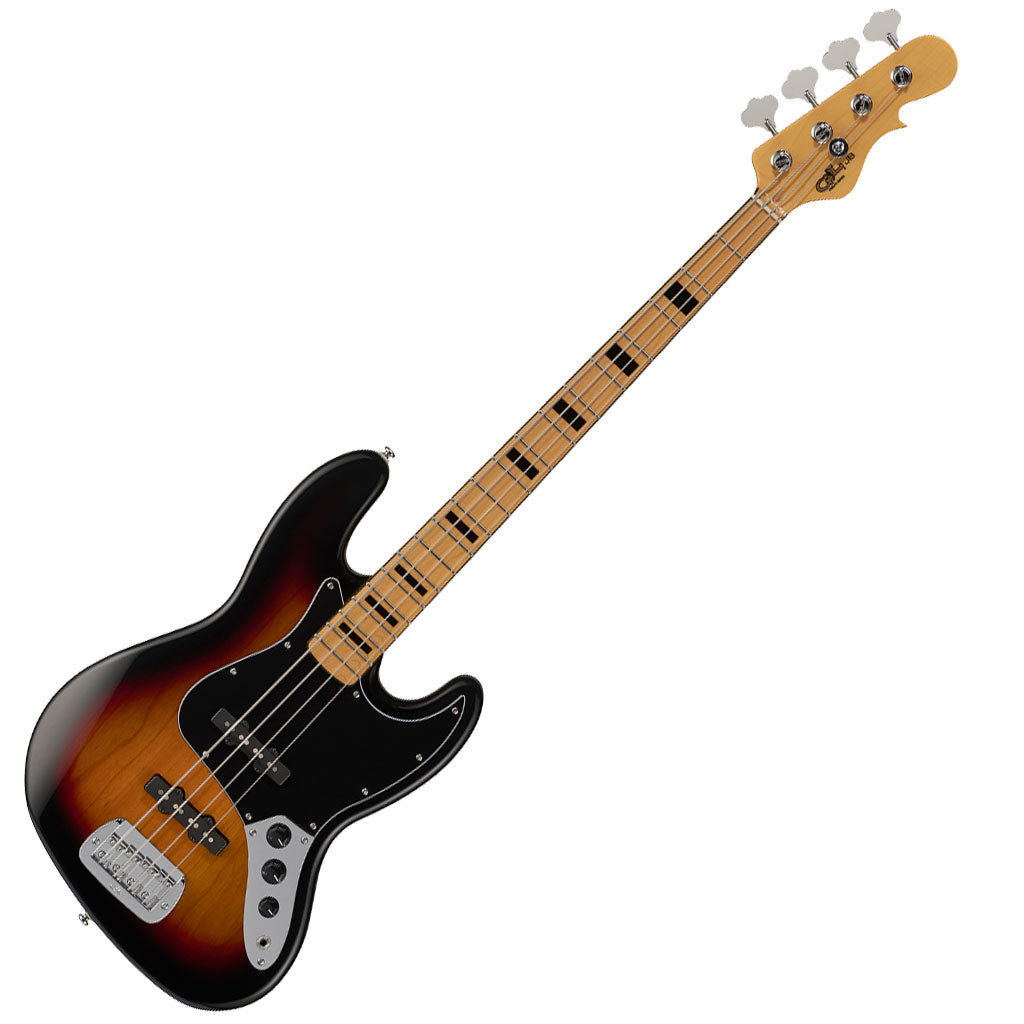 G&L Tribute Series JB Bass Guitar in 3 Tone Sunburst