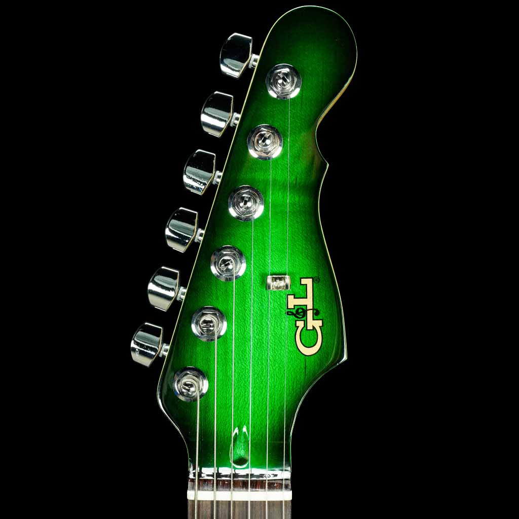 G&L USA Legacy HSS Electric Guitar - Green Burst