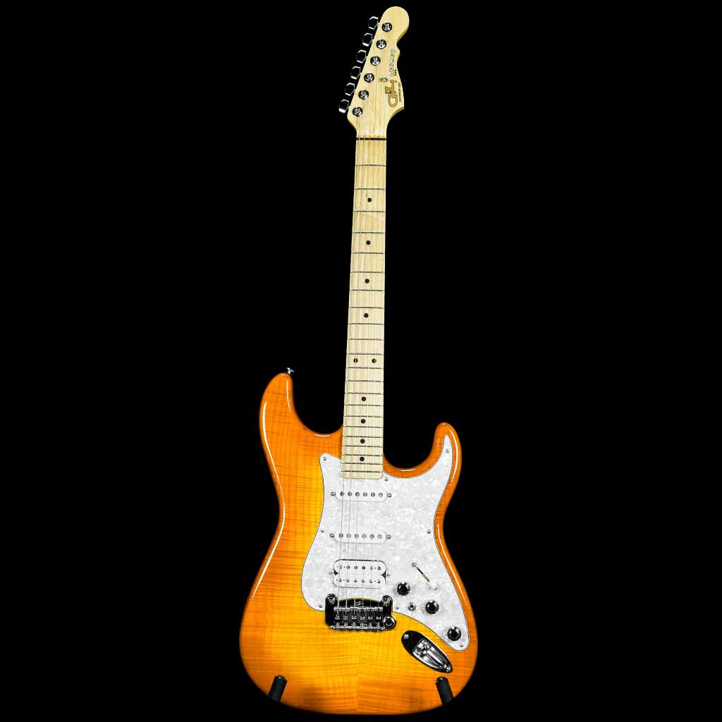 G&L USA Legacy HSS Electric Guitar - Honeyburst