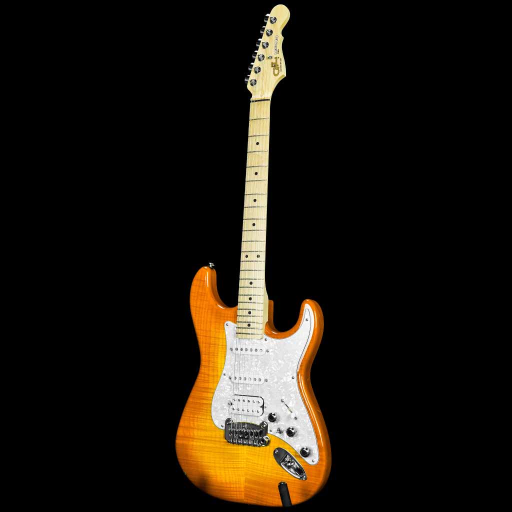 G&L USA Legacy HSS Electric Guitar - Honeyburst