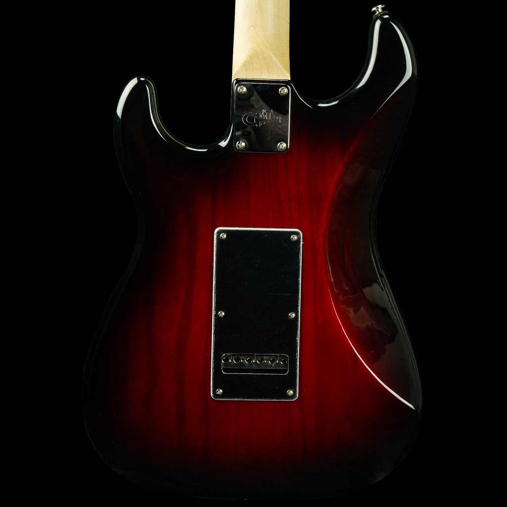 G&L USA Legacy HSS Electric Guitar - Red Burst