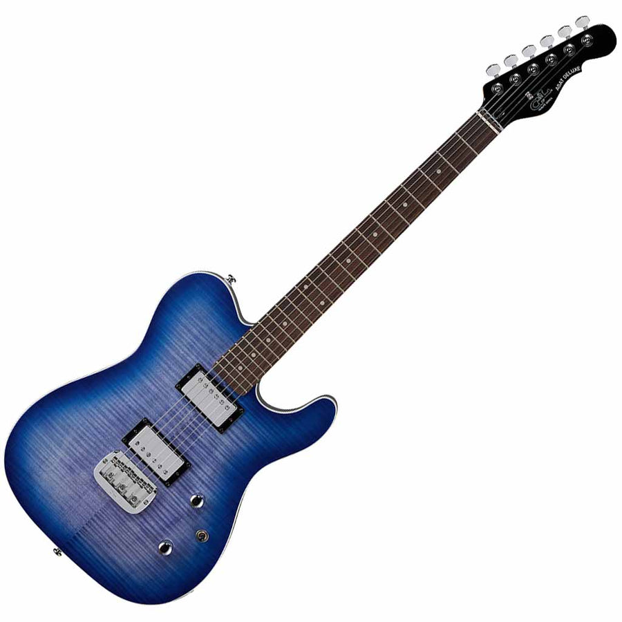 G&L Tribute Series ASAT Deluxe 'Carved Top' - Bright Blueburst