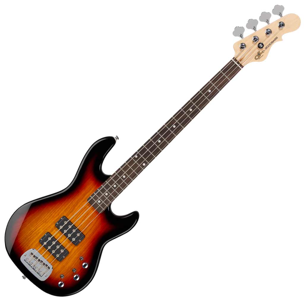 G&L Tribute Series L-2000 4-String Bass Guitar - 3 Tone Sunburst