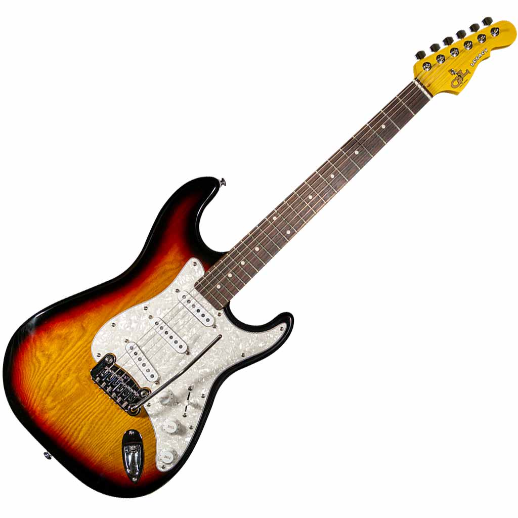 G&L Tribute Series Legacy - 3 Tone Sunburst