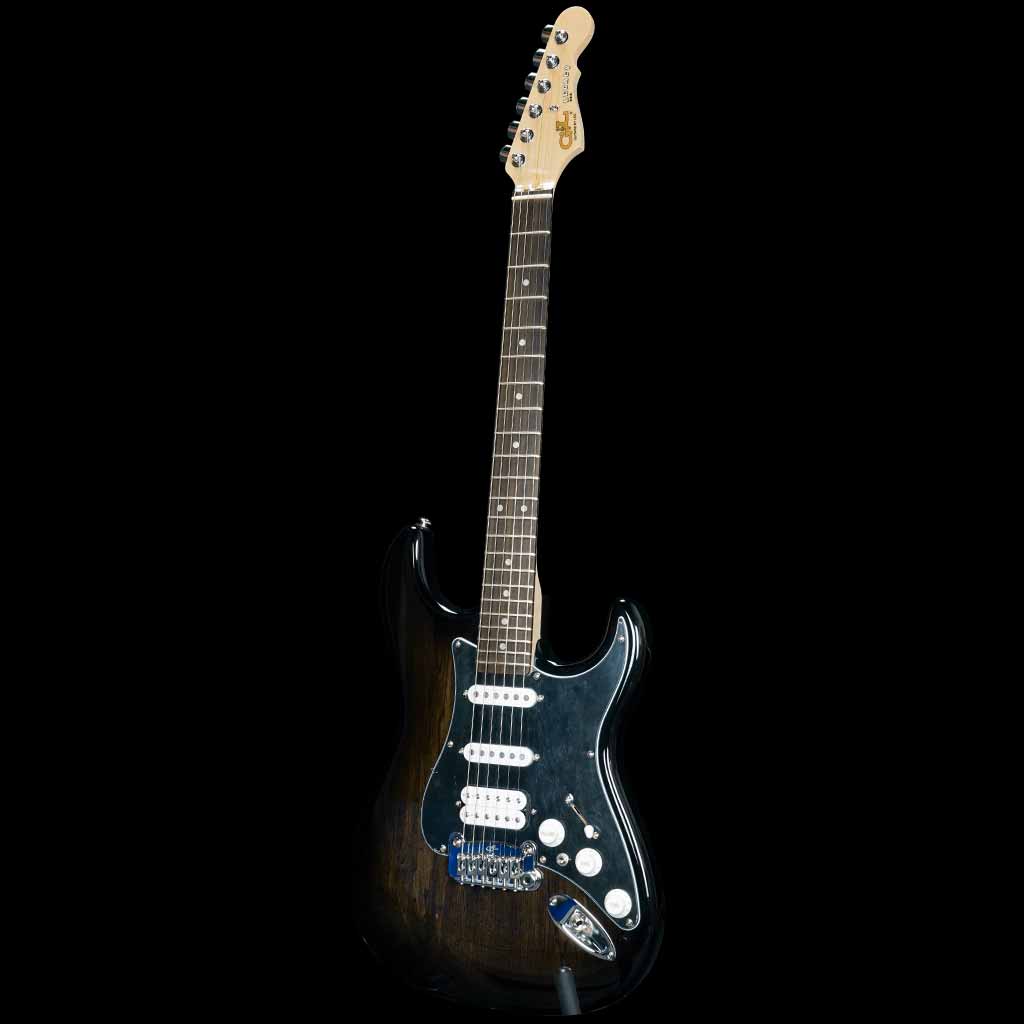 G&L USA Legacy HSS Electric Guitar - Blackburst