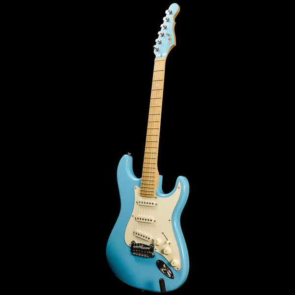 G&L USA Legacy Guitar, Modern Classic Neck, Maple Fretboard, Himalayan Blue