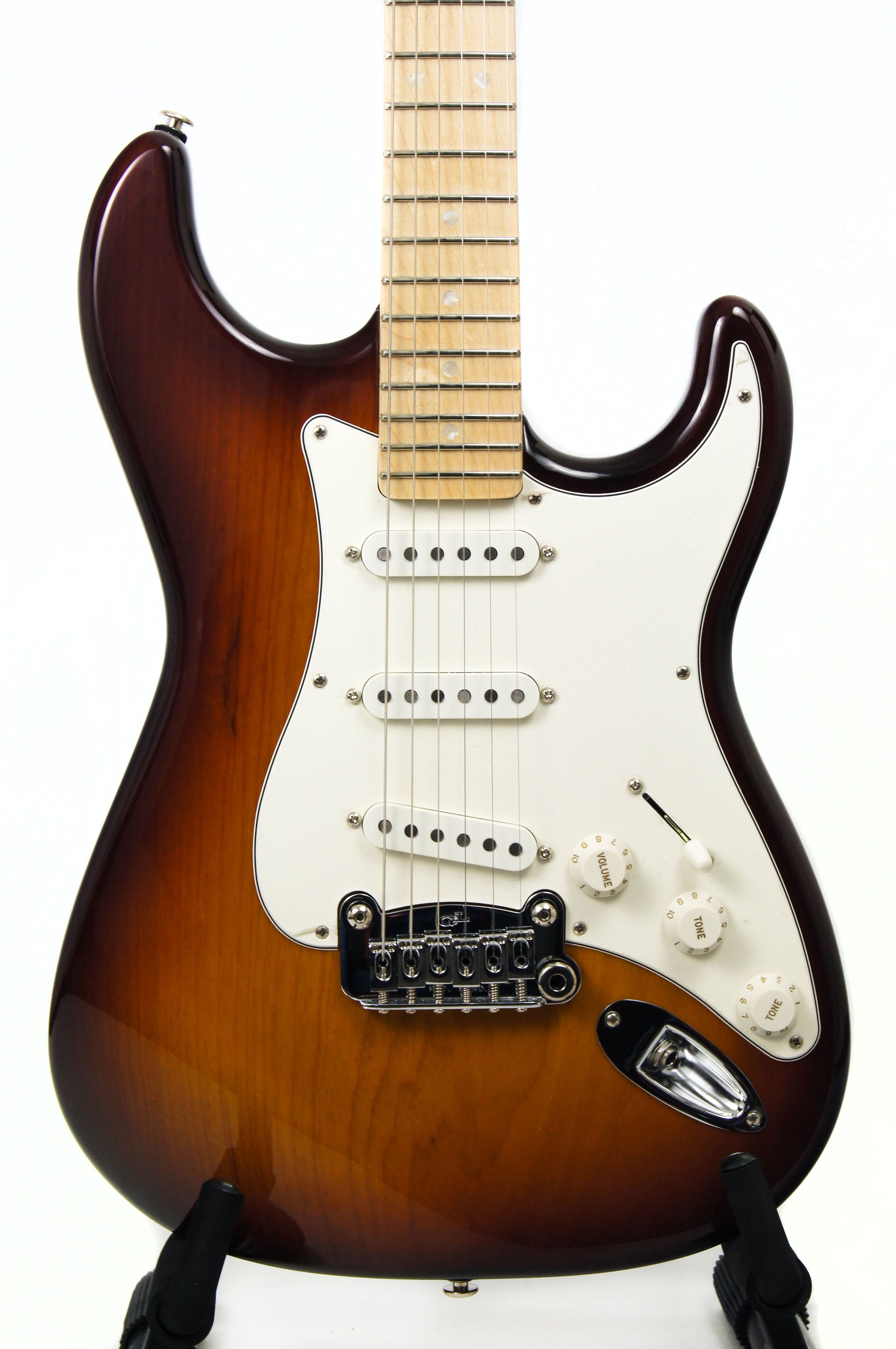 G&L USA Legacy Electric Guitar - Old School Tobacco Sunburst