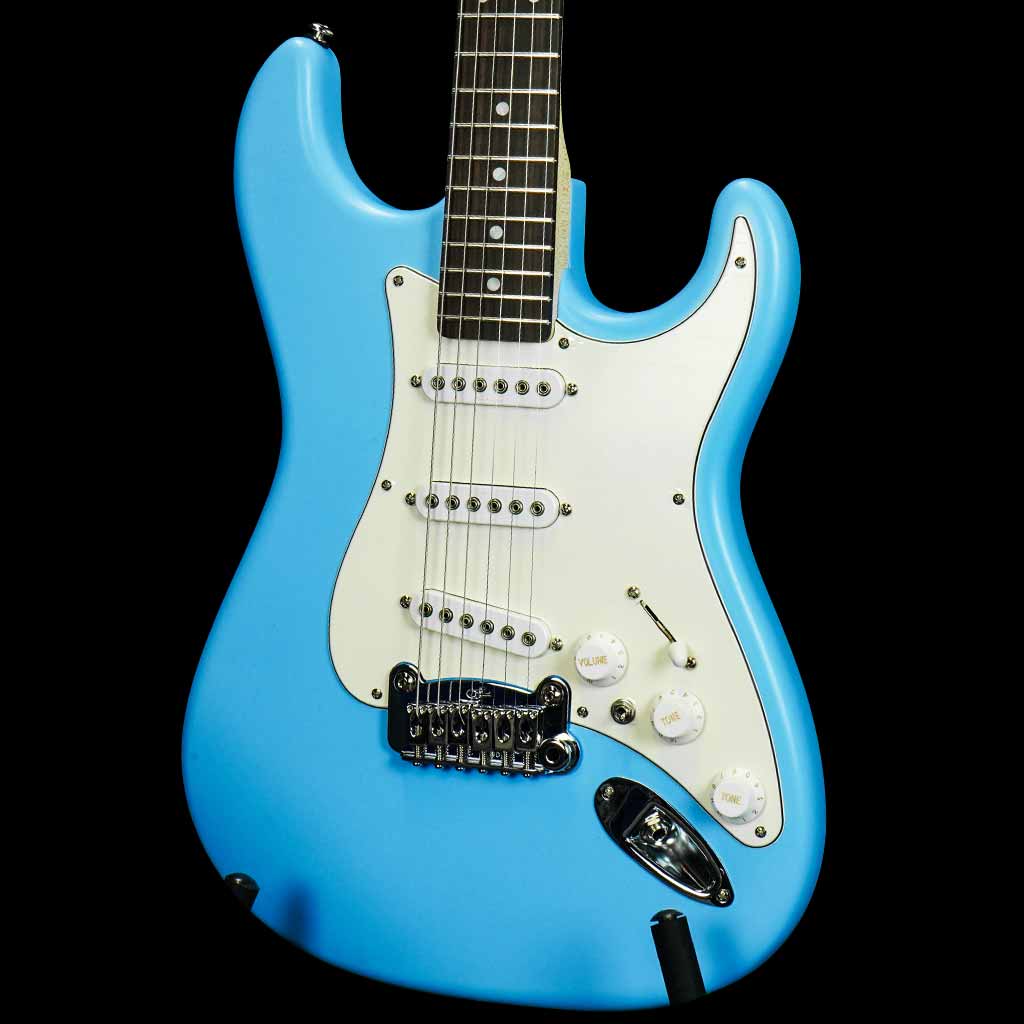 G&L Tribute Legacy Electric Guitar (Lake Placid Blue) 