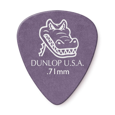 Dunlop Gator Grip Guitar Picks 12 Pack in .71mm