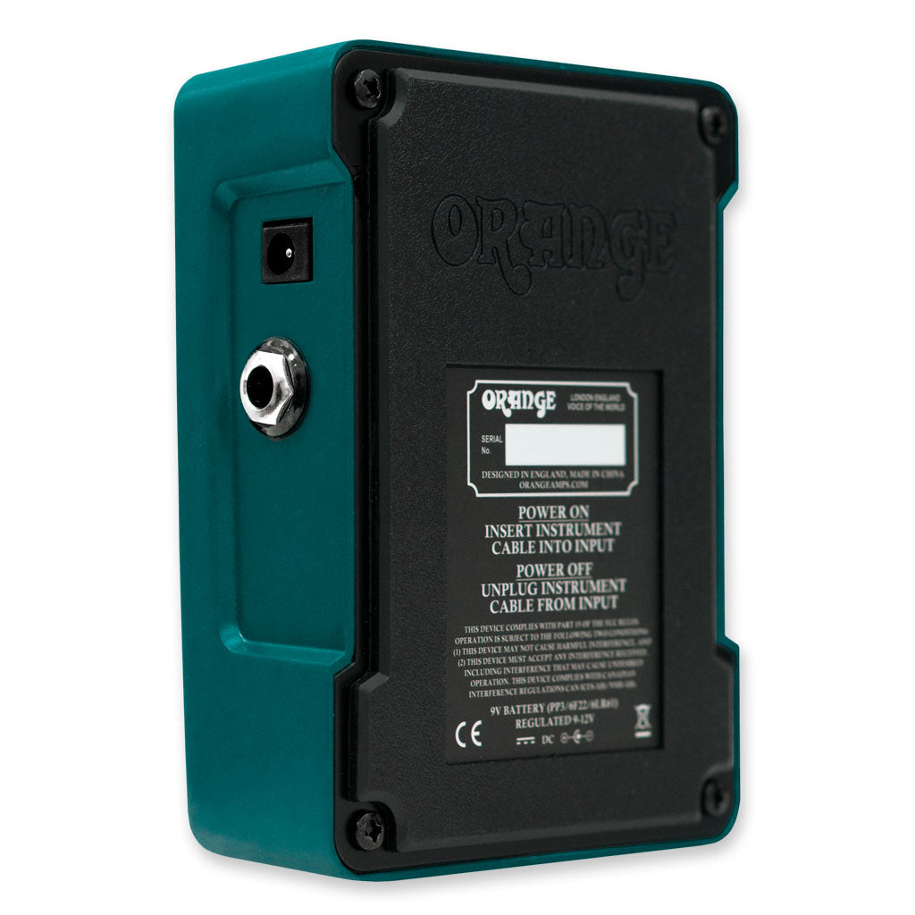 Orange Getaway Driver 70s Overdrive Pedal